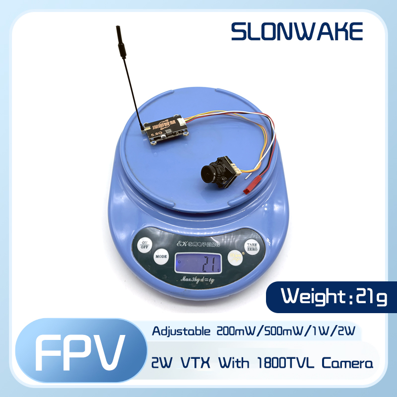 SLONWAKE 5.8G 56CH 2W 송신기 VTX( - Fpv Drone Quadcopter 리뷰 및 가격