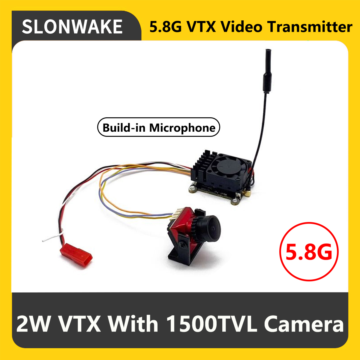 SLONWAKE 5.8G 2000mW FPV VTX 송 - Fpv Drone Camera 리뷰 및 가격