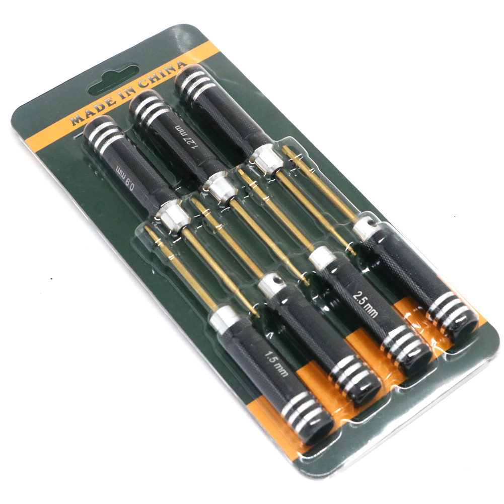 7pcs 티타늄 도금 미니 정밀 육각 스크루 드라이버  - Fpv Drone Tool Kit 리뷰 및 가격